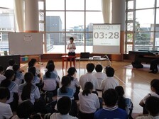 写真：ビブリオバトル中学生大会