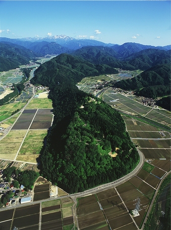 写真:鳥越城跡 附二曲城跡