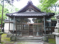 写真：守郷白山神社拝殿