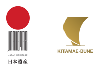 日本遺産と北前船日本遺産推進協議会のロゴマーク