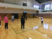 写真:スポーツでリフレッシュ!
