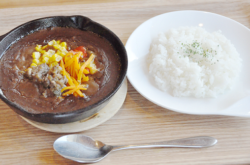 写真:ジビエカレー