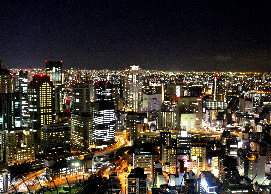 写真：大阪の夜景