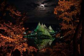 写真：兼六園ライトアップ