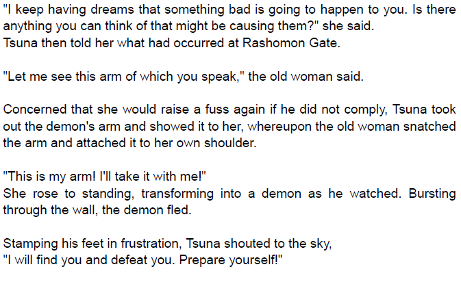 ”The Sake-Loving Demon”　Part1　英文7