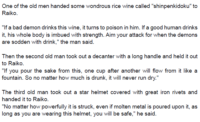 ”The Sake-Loving Demon”　Part2　英文4