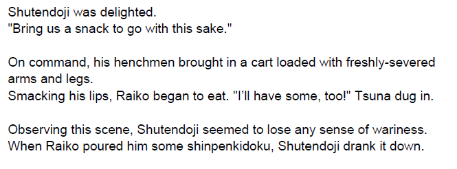 ”The Sake-Loving Demon”　Part2　英文10