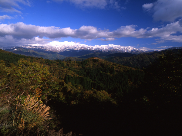 写真：白山の風景