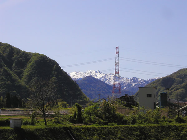 写真：白山の風景