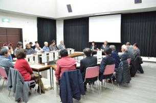 写真:第28回まちづくり会議(加賀野公民館)の様子
