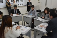 写真：石川県立大学議会報告会の様子