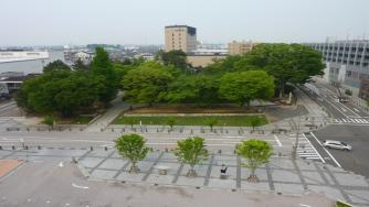 写真：松任城址公園東側