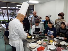 写真：フランス料理教室の様子1