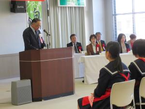 写真:開会式