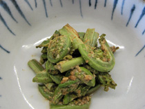 写真：山菜を使ったレシピ3