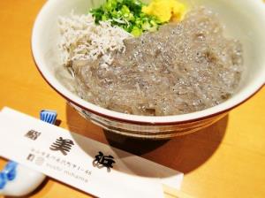 写真：生しらす丼
