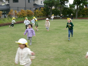 散歩にでかけたところ