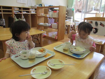 食事の様子