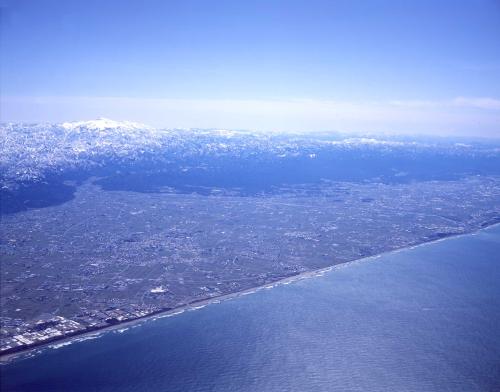 写真：白山市上空