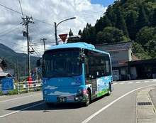 写真:白山ろく地域と「めぐーる」