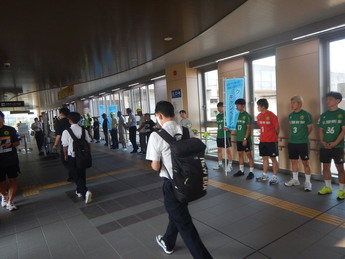 松任駅の様子