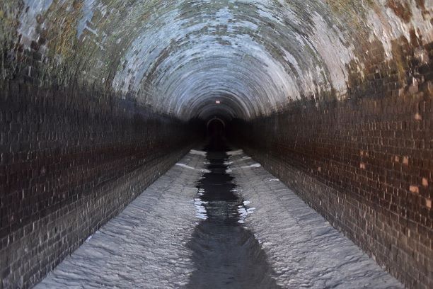 取入口隧道（第二号水路）の写真
