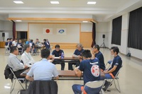 写真：御手洗公民館での意見交換会の様子