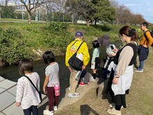 写真：見学の様子