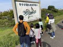 写真：見学の様子