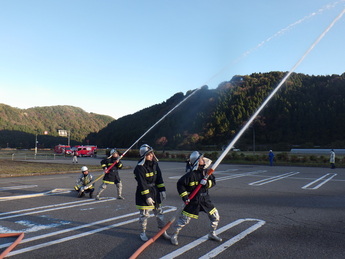 訓練の写真