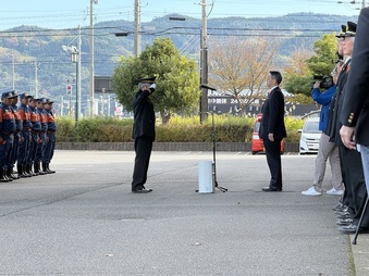 出発申告写真