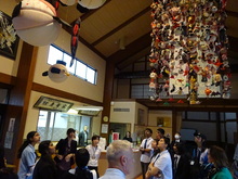 写真:石川ルーツ交流館見学