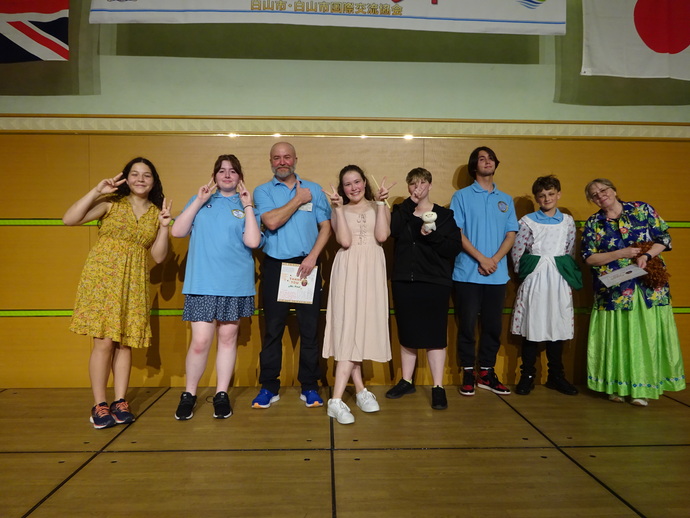 写真:第14回ボストン町中学生ホームステイ交流受入事業 ボストン町生徒