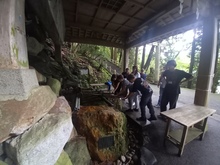 写真:白山比咩神社視察