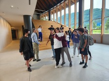 写真:お別れ