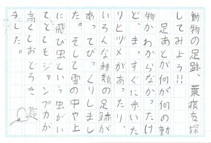 参加した子どもたちからのニュース