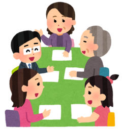 会議の図