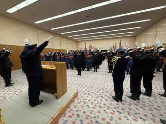 写真：式典の様子