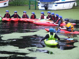 写真：カヤック