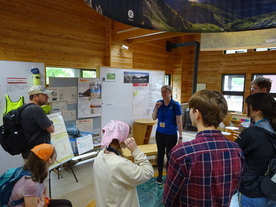 市ノ瀬ビジターセンター視察