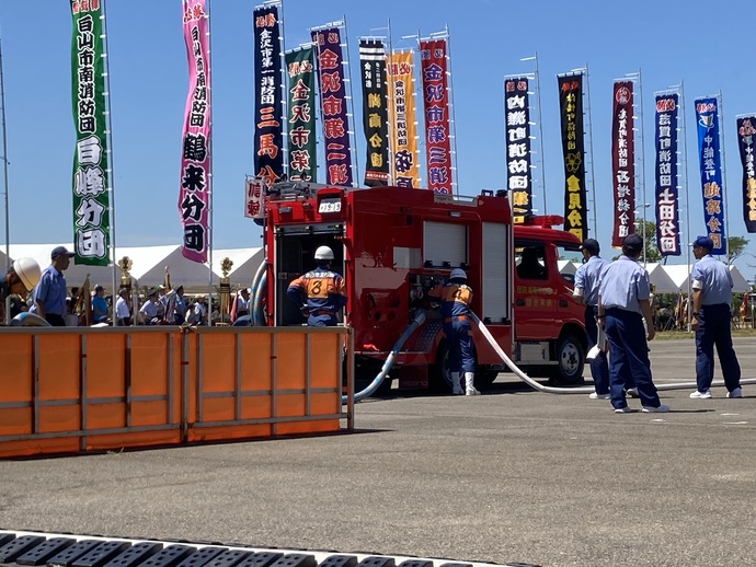 鶴来分団の様子