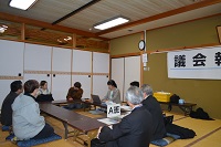 写真:石川地区での意見交換会の様子