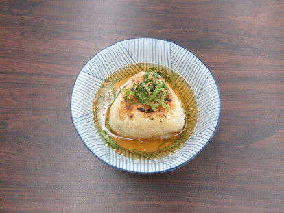 写真：焼きおにぎり茶漬け