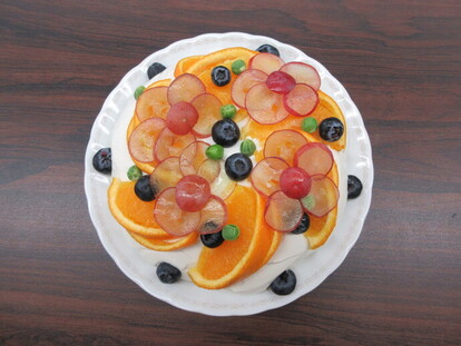 写真:米粉ショートケーキ